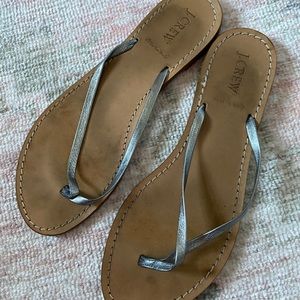 JCrew Leather Capri Sandal